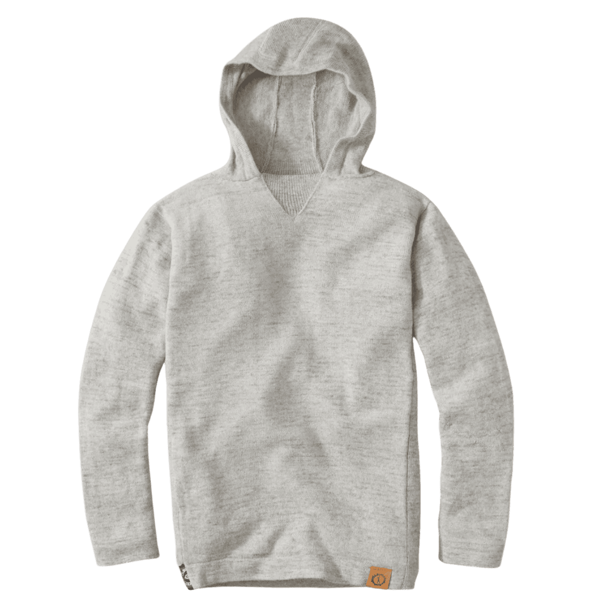 PAKA THE HOODIE PULLOVER SWEATER - LIGHT GREY