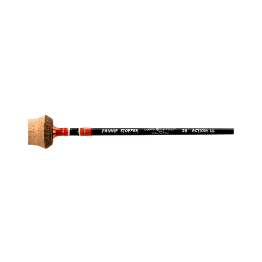 LAKE EFFECT LURES PANNIE STOPPER ICE FISHING ROD - 28IN