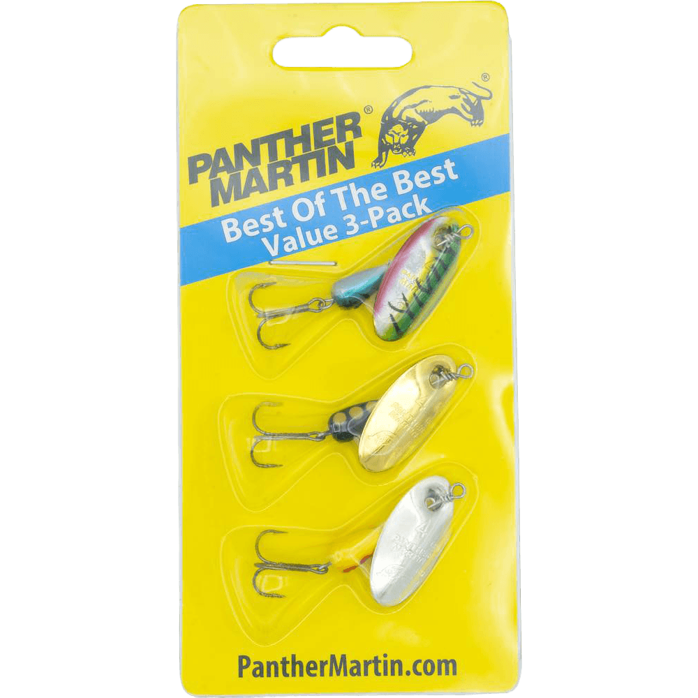 PANTHER MARTIN BEST OF THE BEST SPINNER KIT - 1/8 OZ