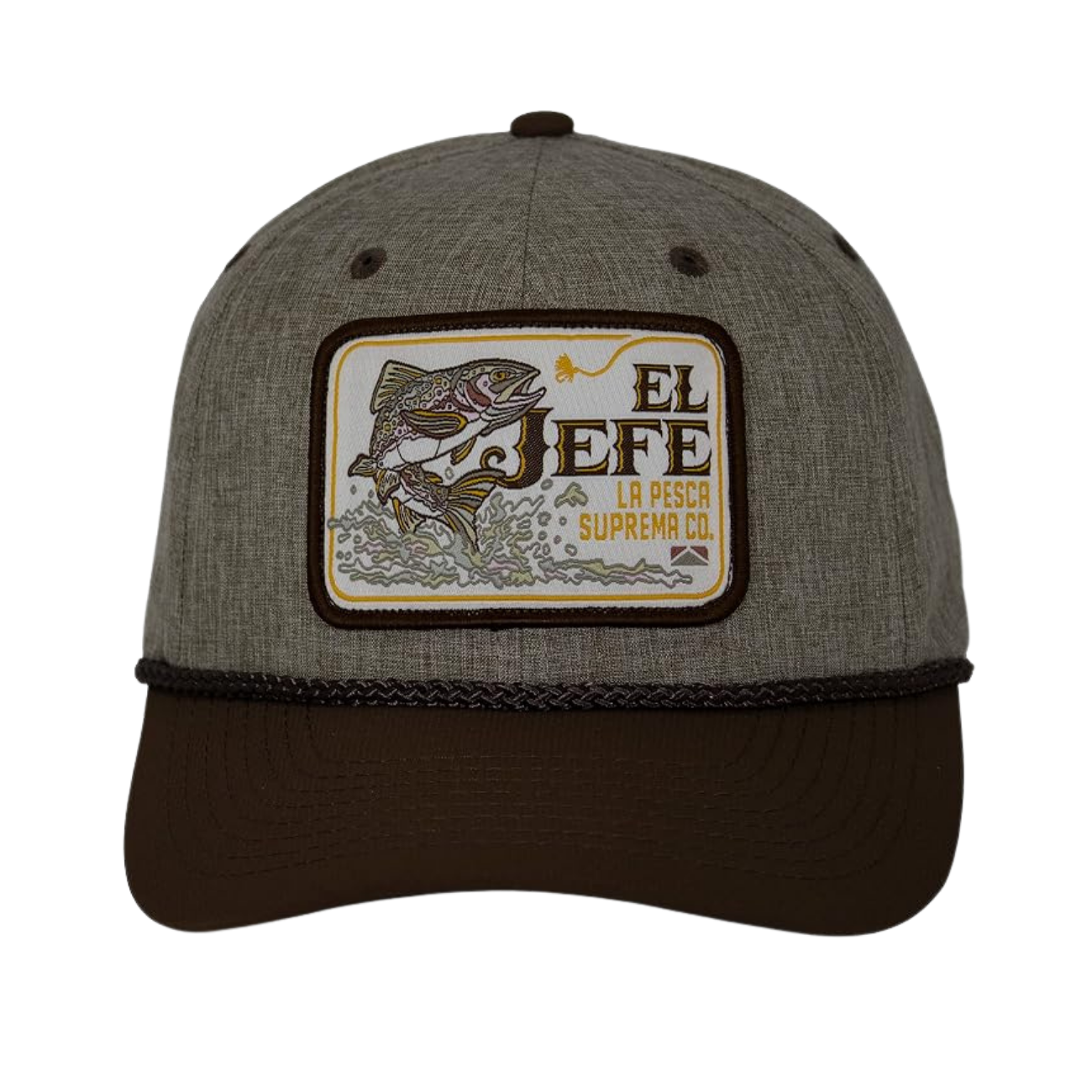PARAMOUNT EL JEFFE SUPREMO PATCH CAP BROWN