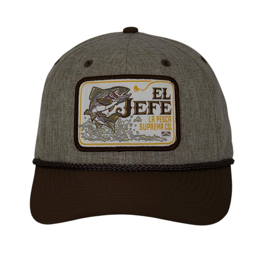 PARAMOUNT EL JEFFE SUPREMO PATCH CAP BROWN