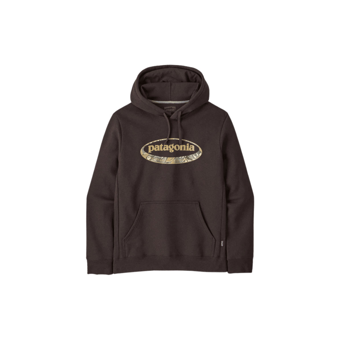 PATAGONIA '95 OVAL LOGO UPRISAL HOODY DEN BROWN