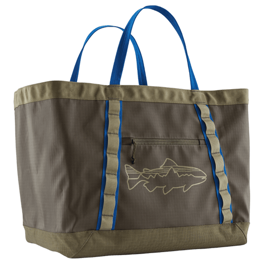 PATAGONIA BLACK HOLE GEAR WEATHER RESISTANT TOTE - BASIN GRN