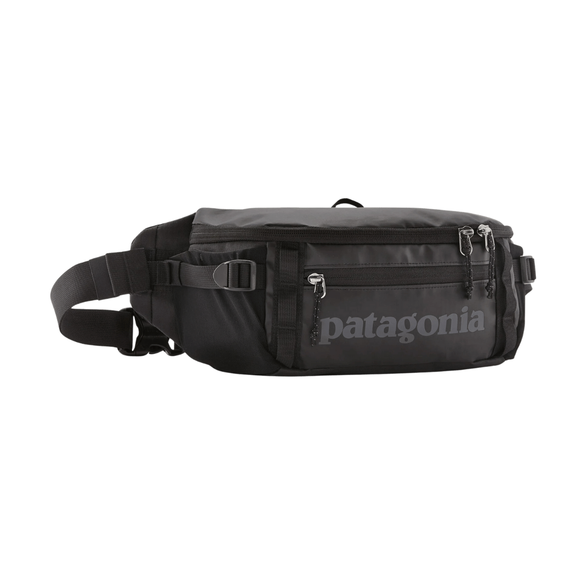 PATAGONIA BLACK HOLE WAIST PACK 5L - BLACK - ONE SIZE - FRONT VIEW