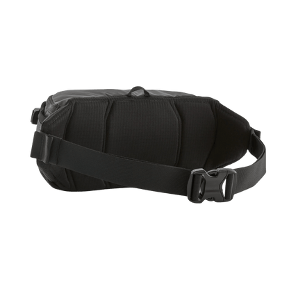 PATAGONIA BLACK HOLE WAIST PACK 5L - BLACK - ONE SIZE - BACK VIEW
