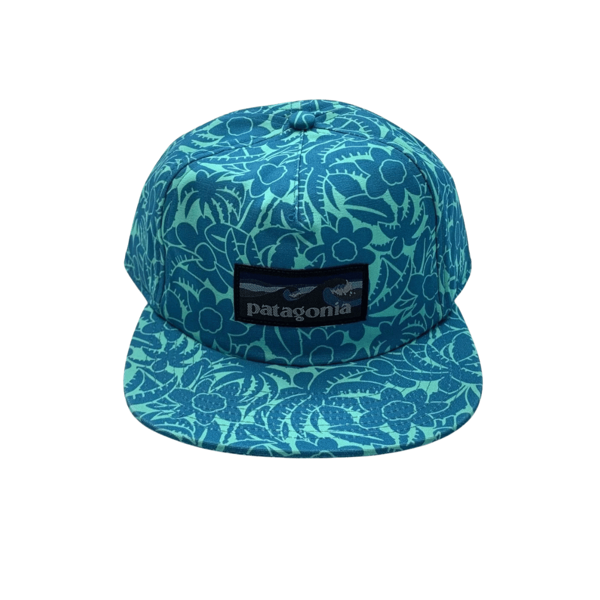 PATAGONIA BOARDSHORT LABEL FUNFARER CAP ANACAPA BLUE