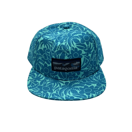 PATAGONIA BOARDSHORT LABEL FUNFARER CAP ANACAPA BLUE
