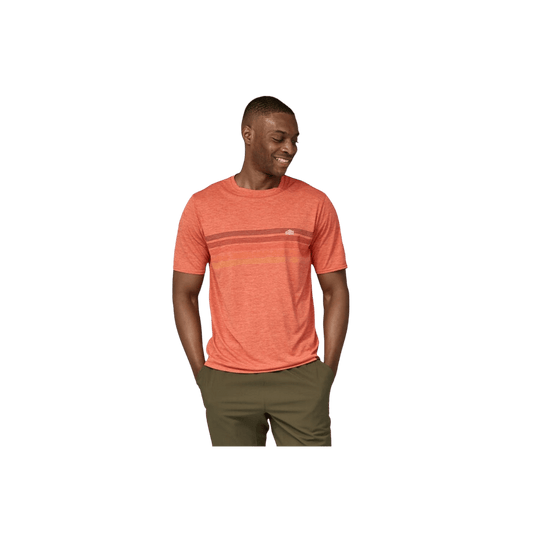 PATAGONIA CAP COOL DAILY GRAPHIC SHIRT QUARTZ CORAL