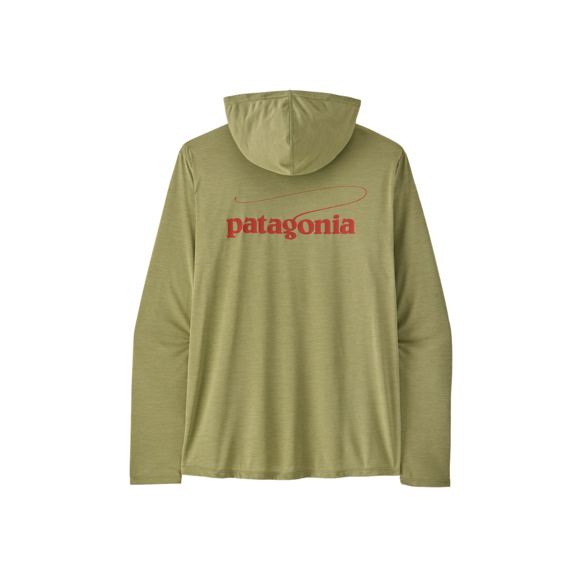 PATAGONIA CAP COOL DAILY HOODIE LOGO GUMTREE GREEN
