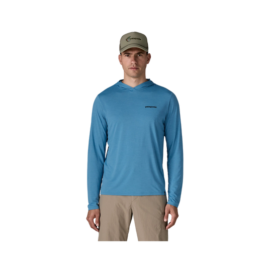 PATAGONIA CAP COOL DAILY HOODIE LOGO FRONT