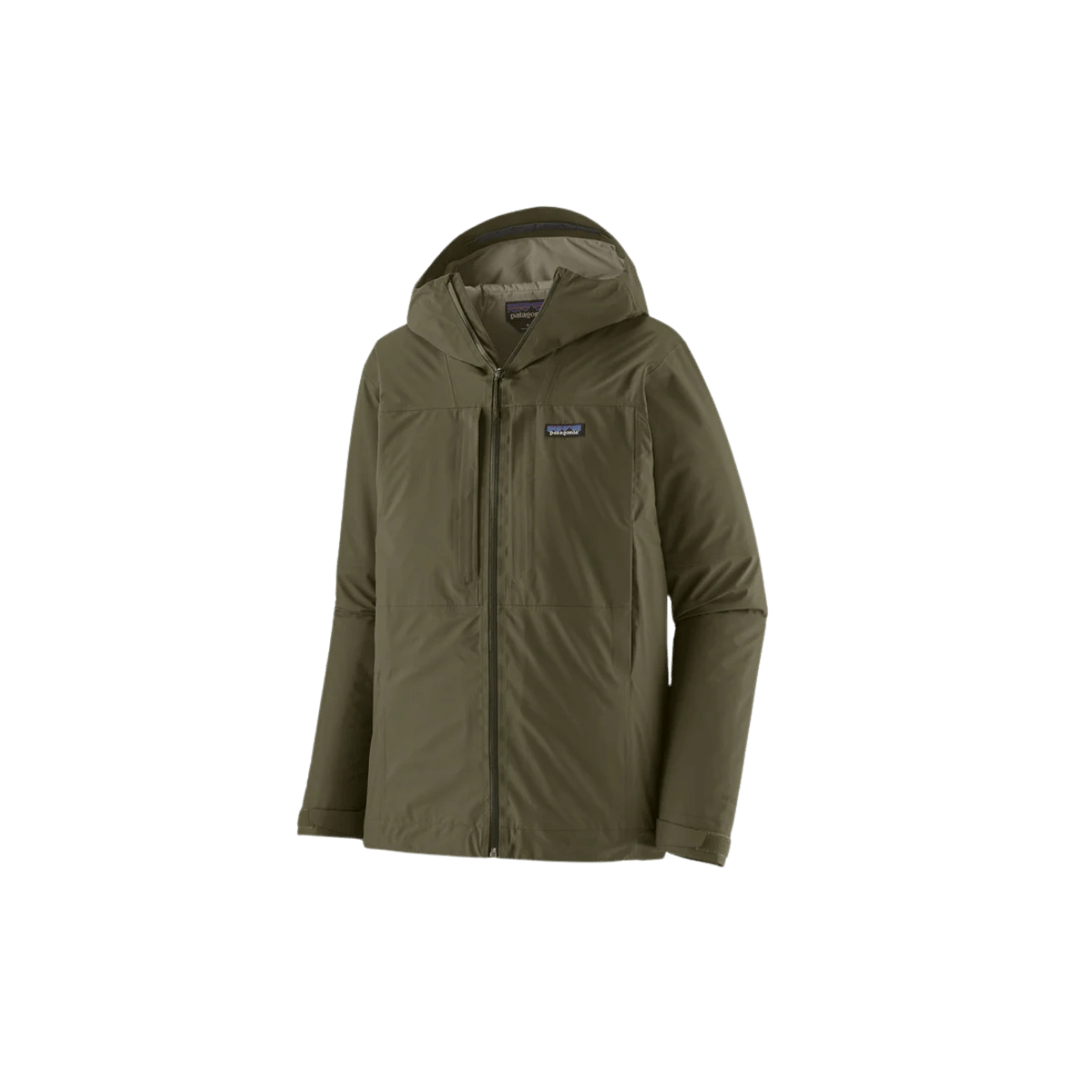 PATAGONIA INS BOULDER FORK RAIN JACKET BASIN GREEN