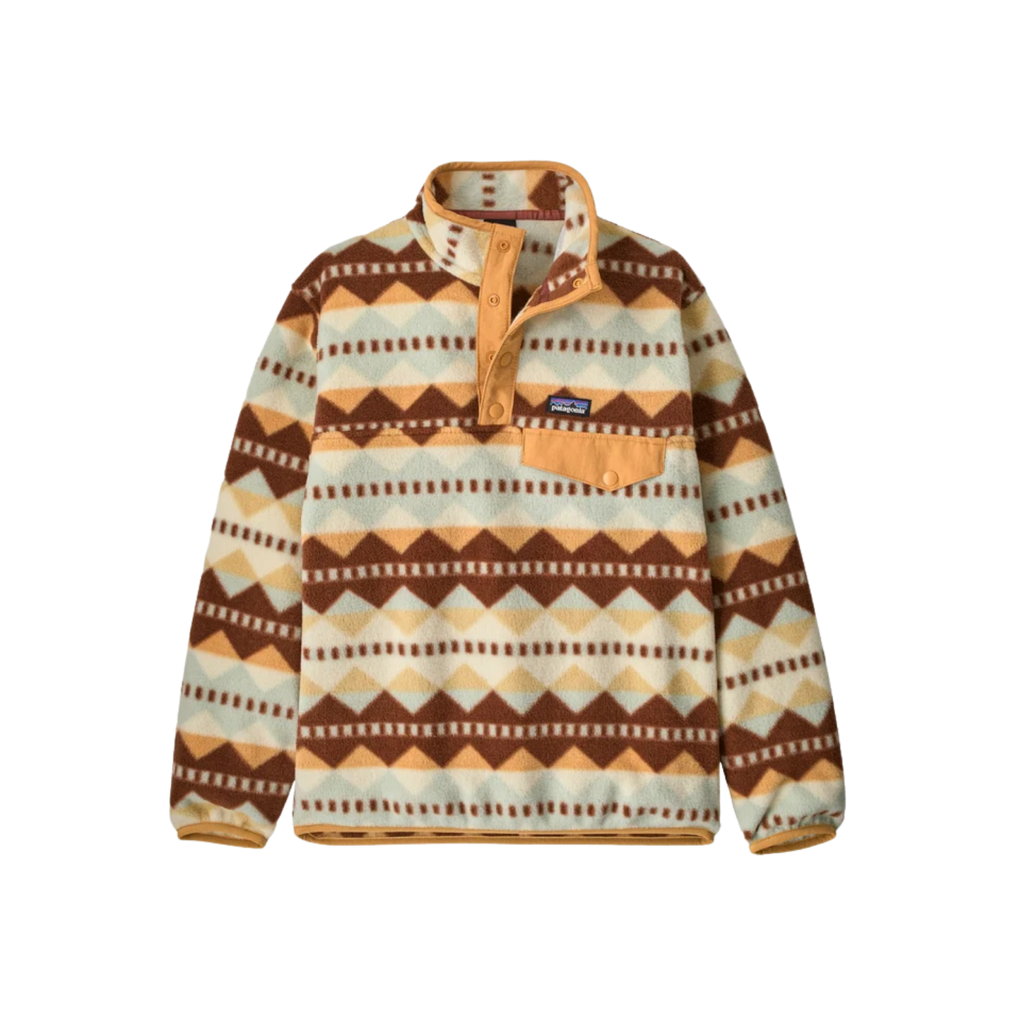 PATAGONIA K LW SYNCH SNAP T PO FLURRY GREEN