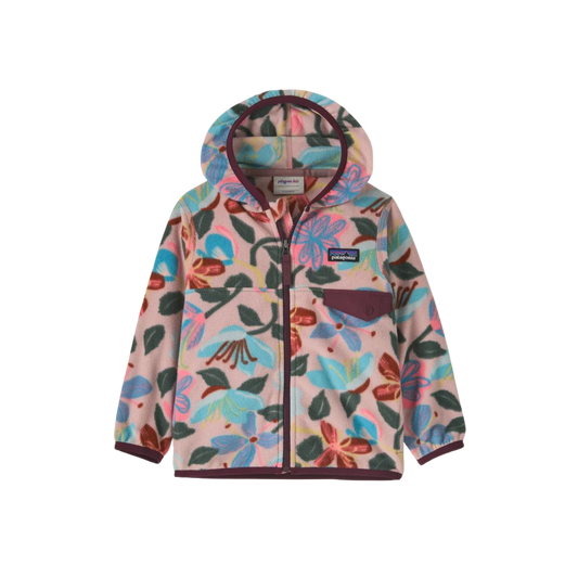 PATAGONIA K MICRO D SNAP T JKT HOPES BLOOMS