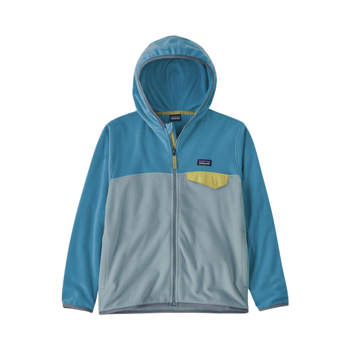 PATAGONIA K MICRO D SNAP-T JKT STEAM BLUE