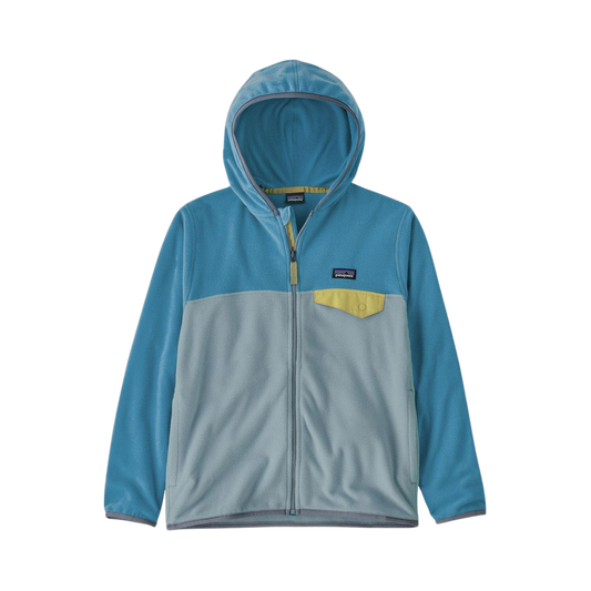 PATAGONIA K MICRO D SNAP-T JKT STEAM BLUE