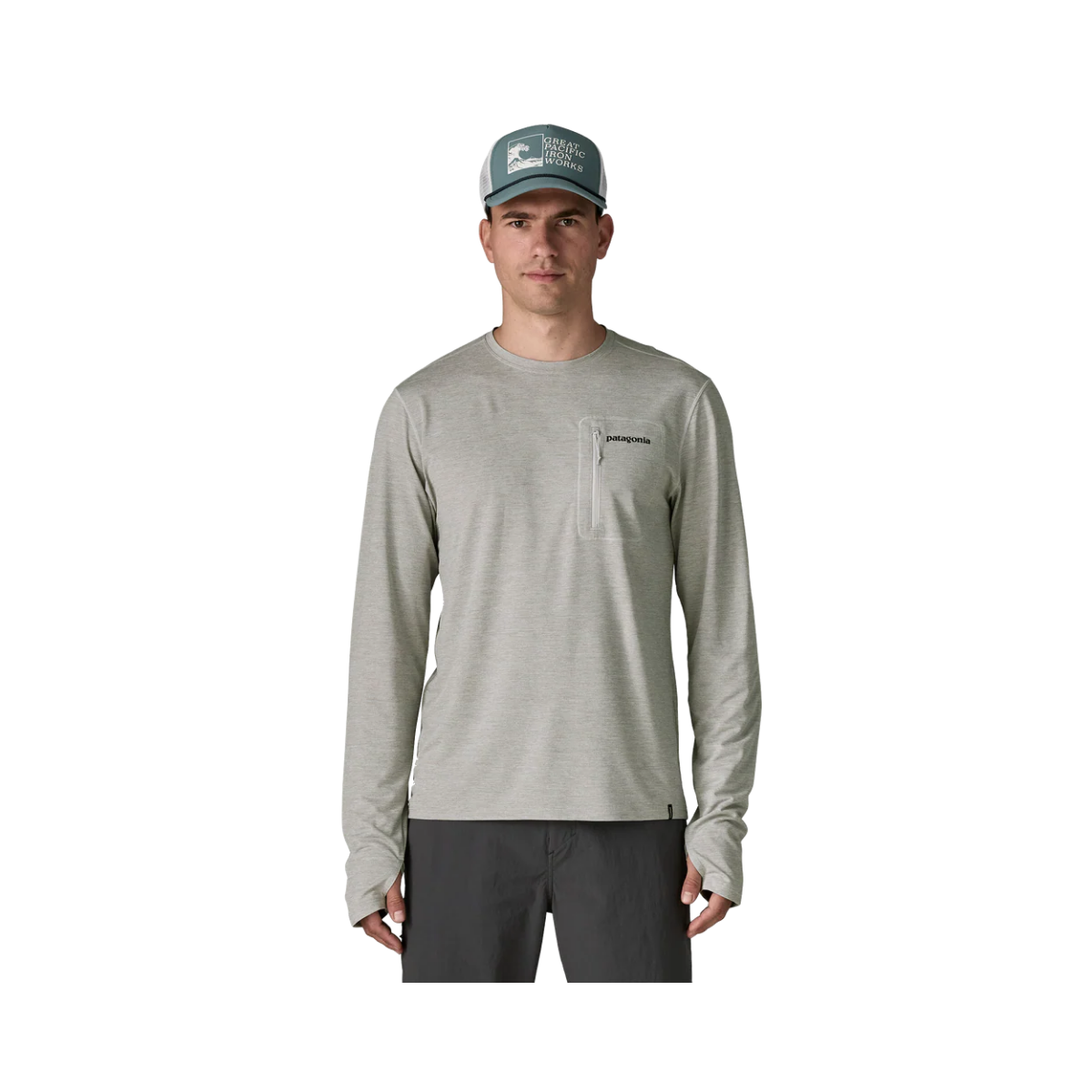 PATAGONIA L/S CAP COOL SUN SHIRT FRONT
