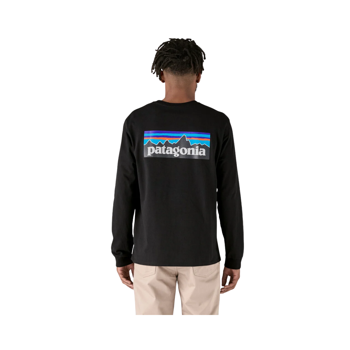 PATAGONIA L/S LOGO RESPONSIBILI TEE BACK