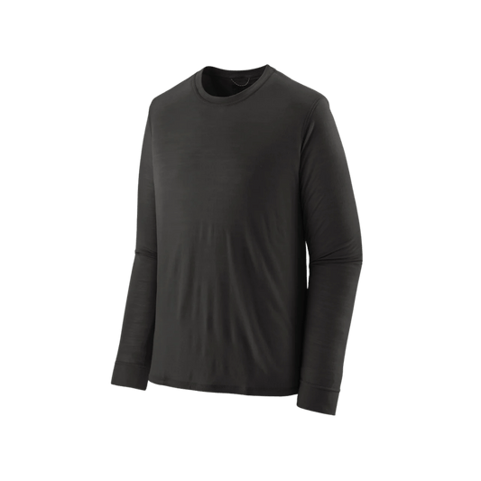 PATAGONIA LS CAP COOL MERINO BLEND SHIRT BLACK