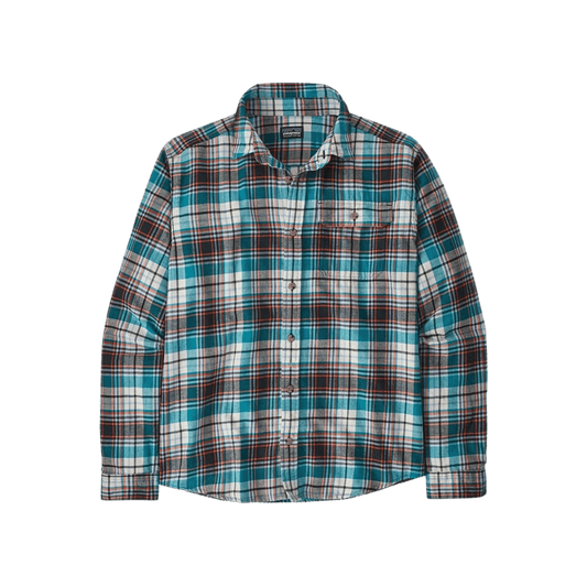 PATAGONIA LS CONVERSION LW FJORD FLANNEL BELAY BLUE
