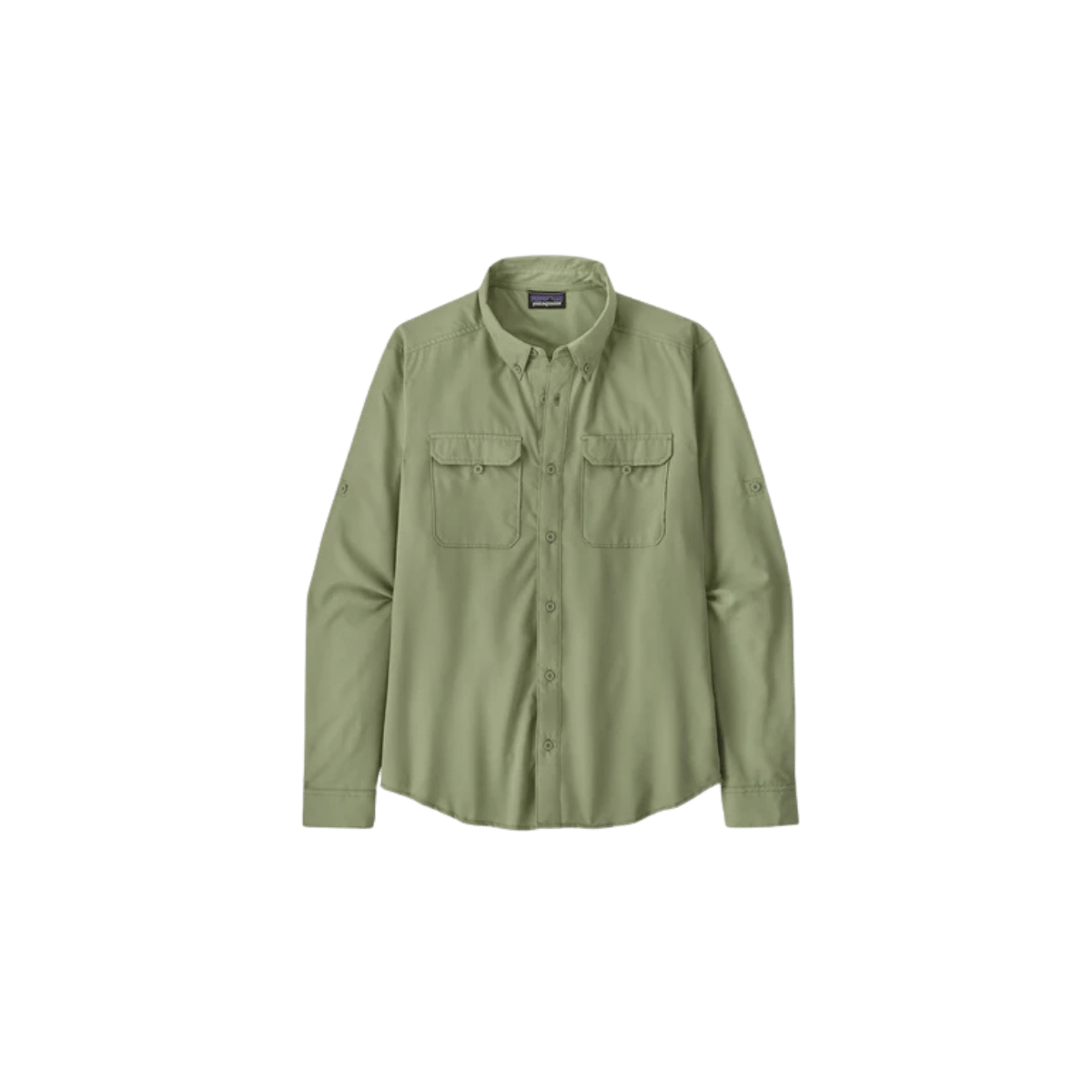 PATAGONIA LS SELF GUIDED HIKE SHIRT SALVIA GREEN