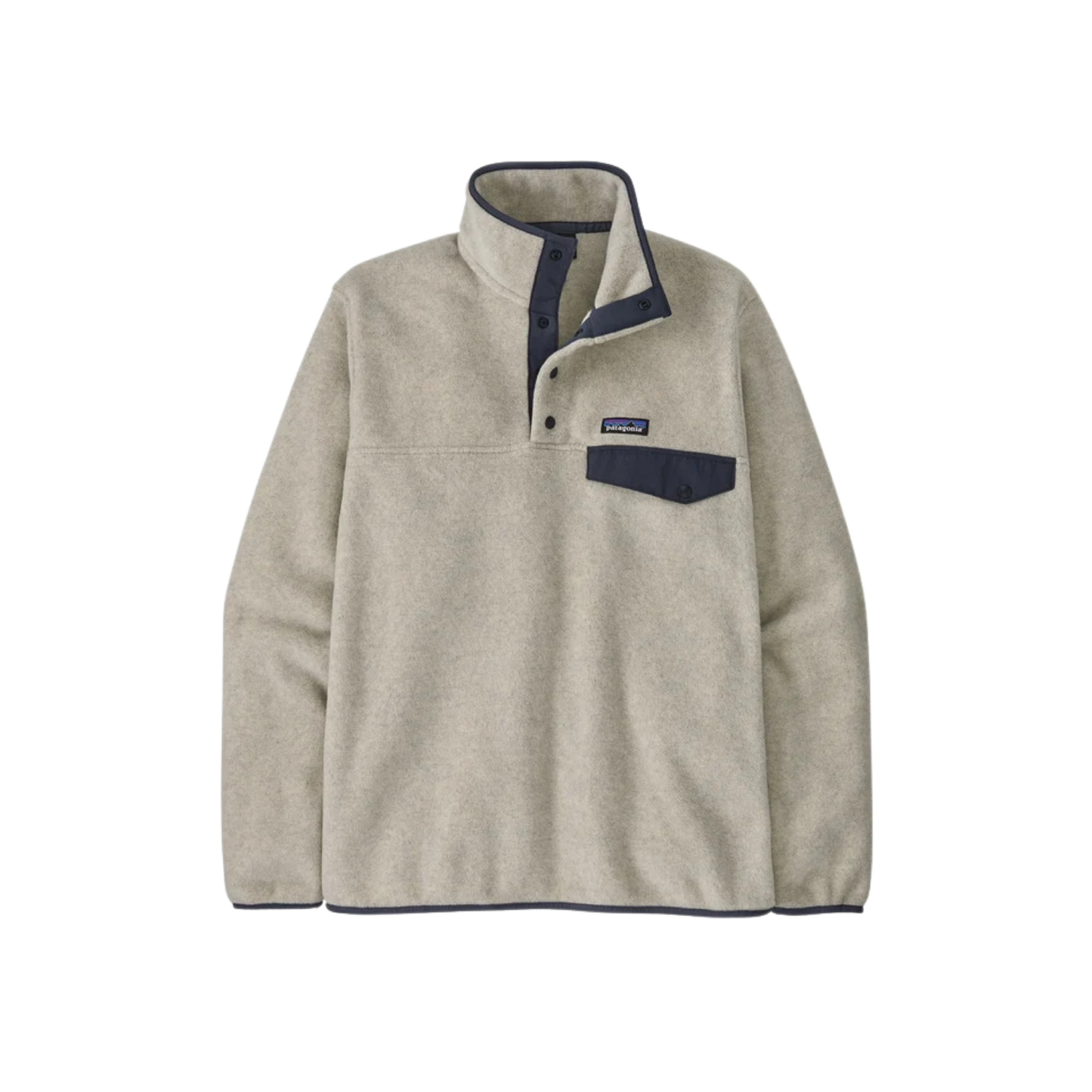 PATAGONIA LW SYNCH SNAP-T P/O OAT HEATHER NAVY