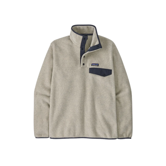 PATAGONIA LW SYNCH SNAP-T P/O OAT HEATHER NAVY