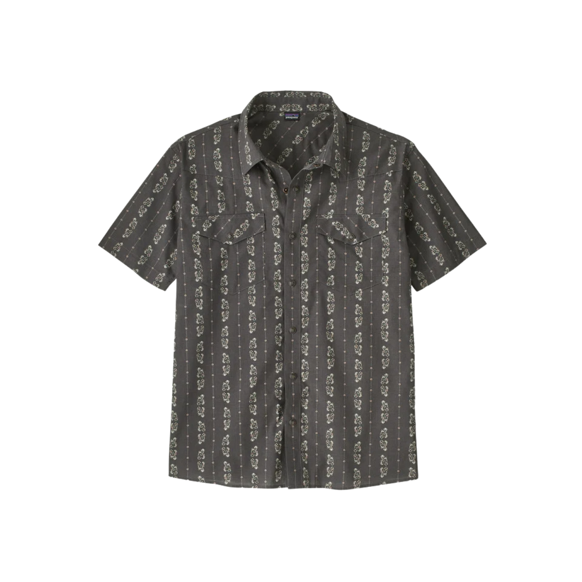 PATAGONIA M GO TO WESTERN SHIRT FORGE GREY