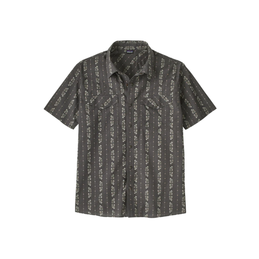 PATAGONIA M GO TO WESTERN SHIRT FORGE GREY