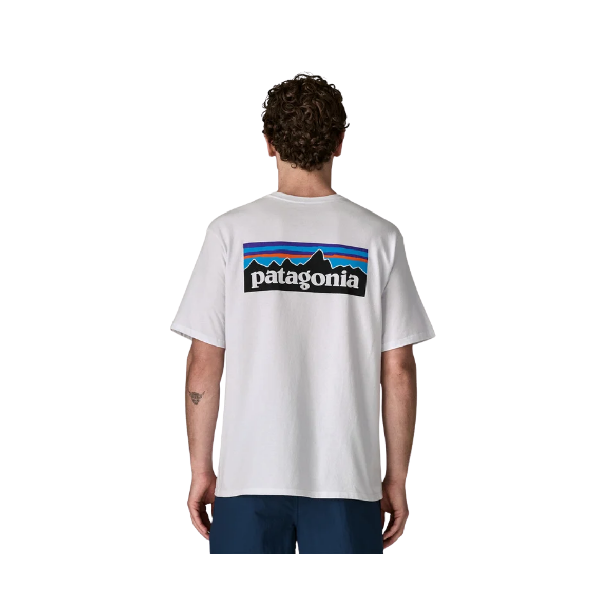 PATAGONIA P 6 LOGO RESPONSIBILI TEE BACK