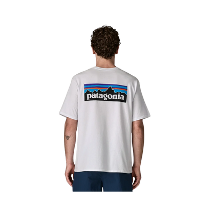 PATAGONIA P 6 LOGO RESPONSIBILI TEE BACK