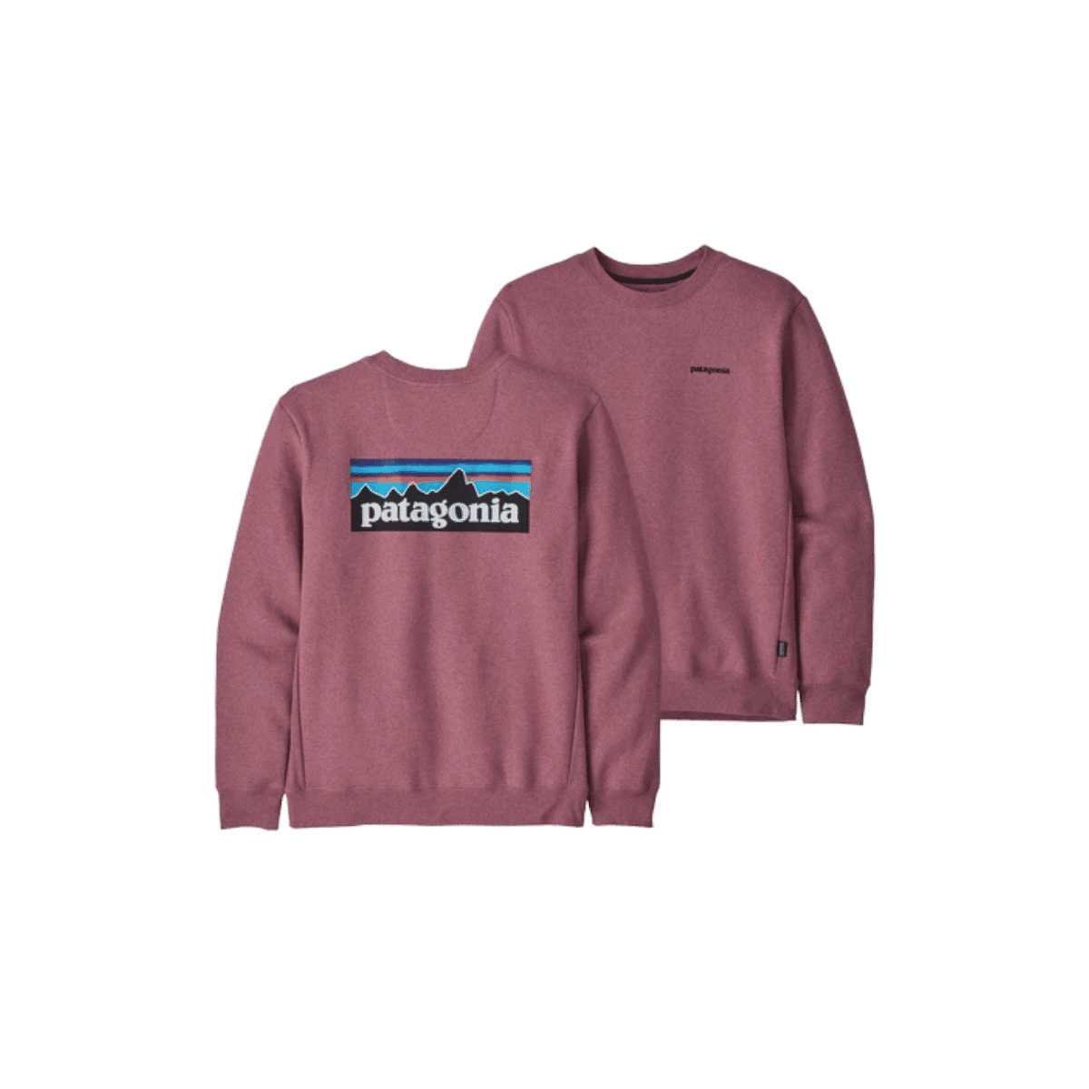 PATAGONIA P-6 LOGO UPRISAL CREW SWTSHRT EVENING MAUVE