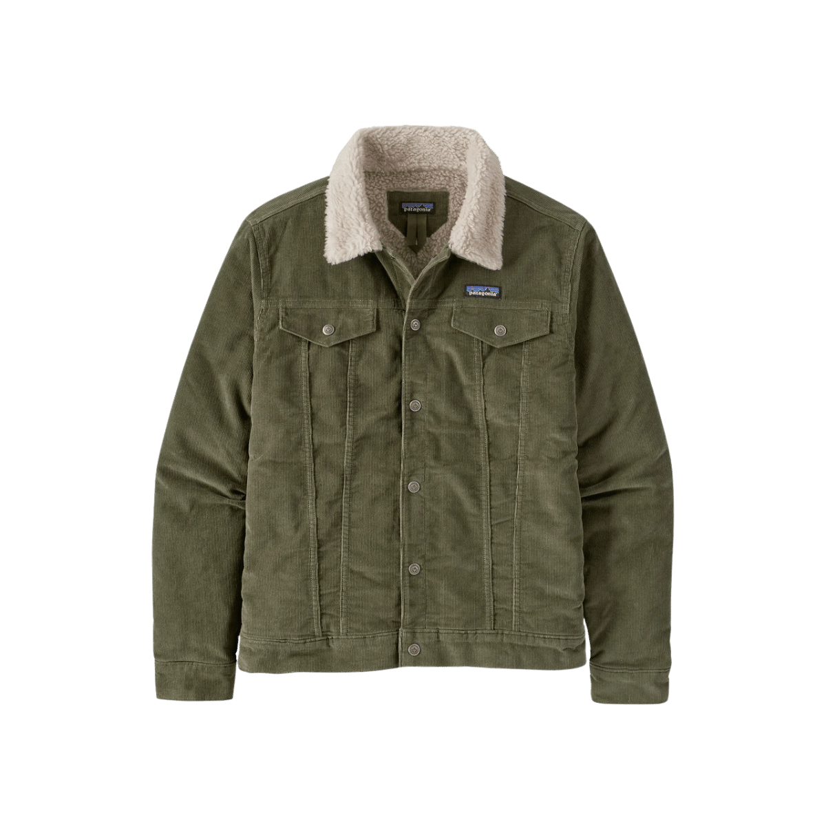 PATAGONIA PILE LINED TRUCKER JKT BASIN GREEN