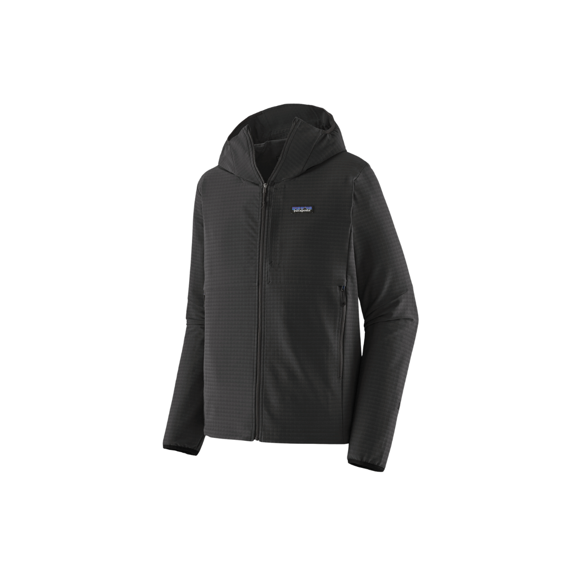 PATAGONIA R1 TECHFACE HOODY BLACK