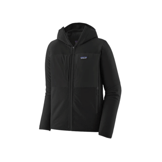 PATAGONIA R2 TECHFACE HOODY BLACK