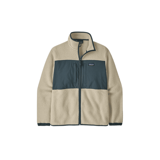 PATAGONIA RETRO PILE PATCH JACKET PELICAN