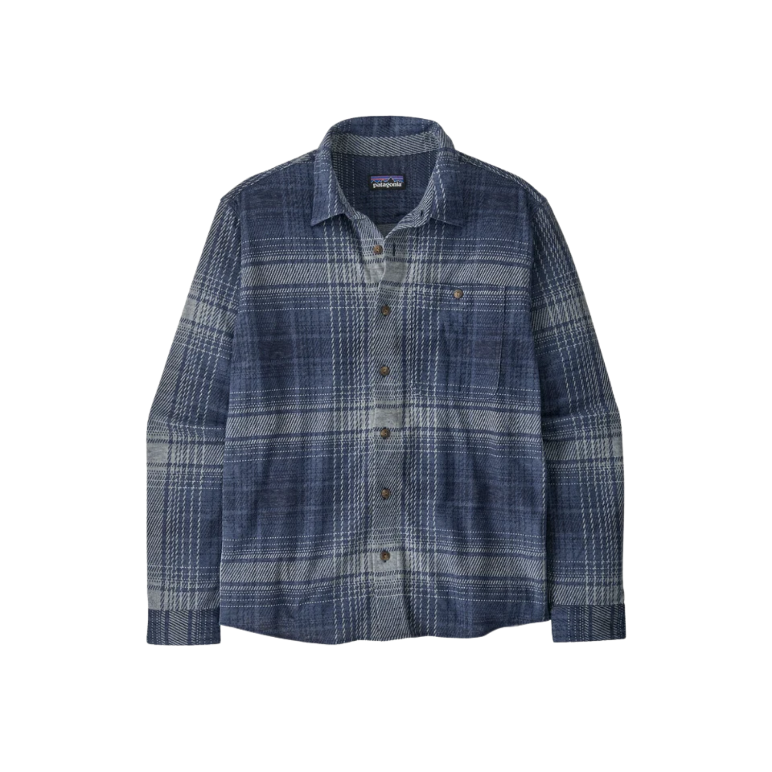 PATAGONIA STRETCH FJORD FLANNEL SHIRT NEW NAVY