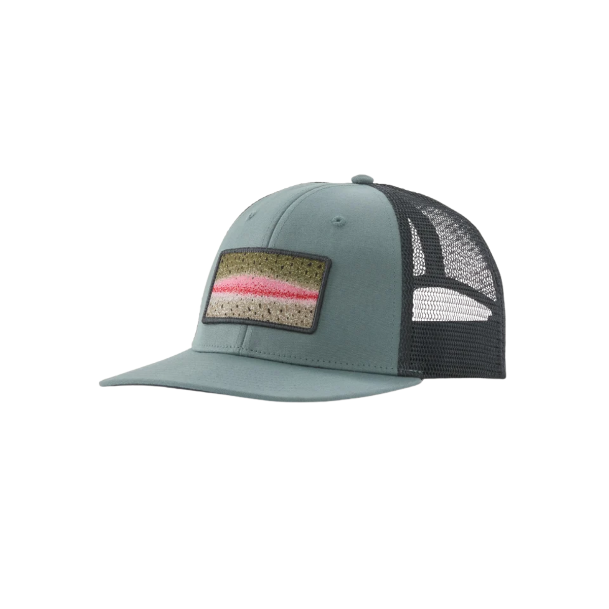 PATAGONIA TAKE A STAND TRUCKER HAT BLUE SAGE
