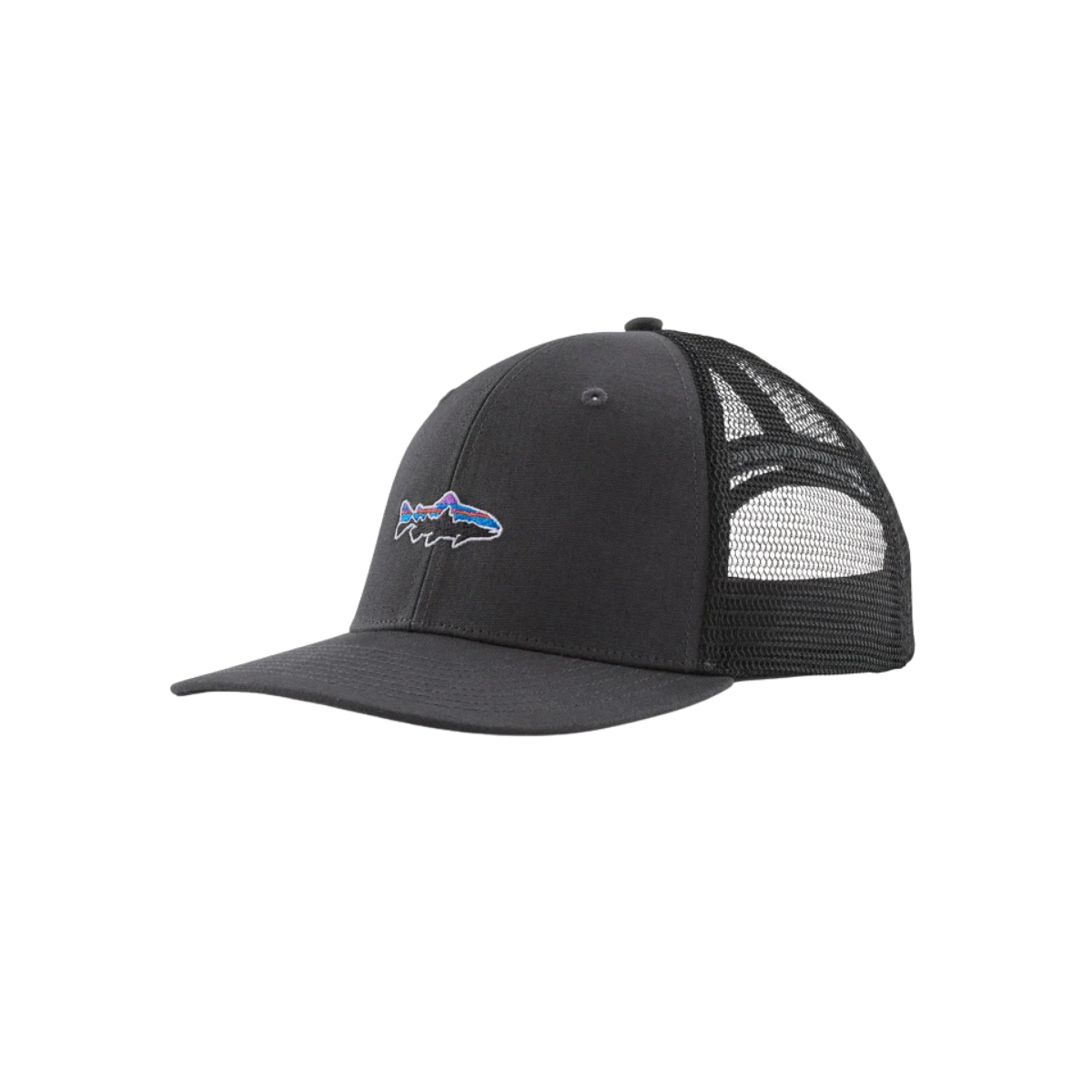 PATAGONIA TAKE A STAND TRUCKER HAT INK BLACK