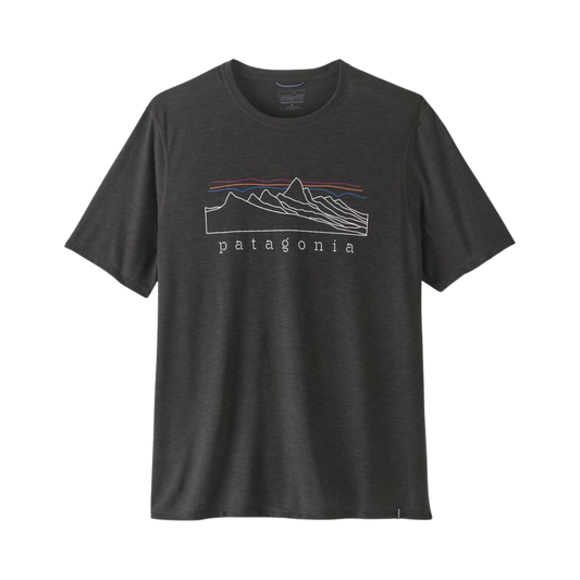 PATAGONIA TRAIL SHIRT - STRATAPEAKS INK BLACK