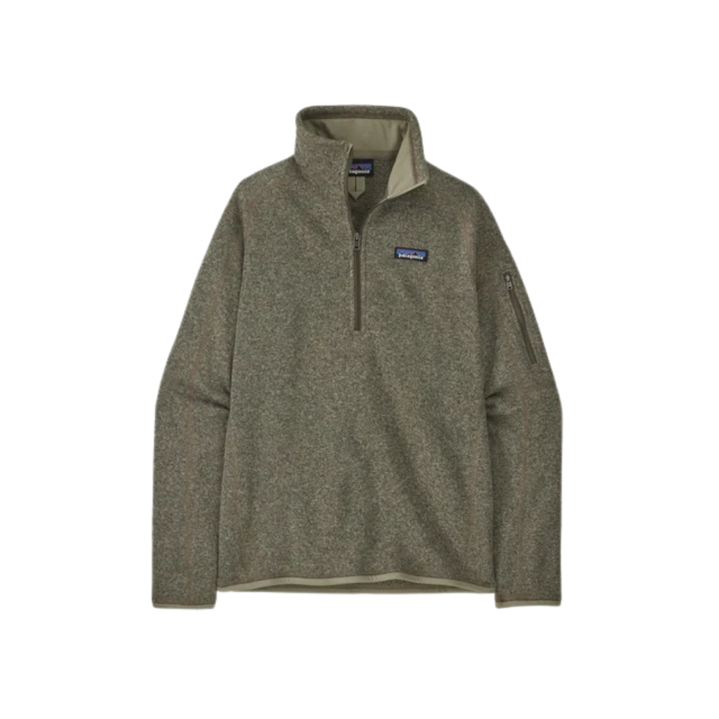 PATAGONIA W BETTER SWEATER 1/4 ZIP RIVER ROCK GREEN