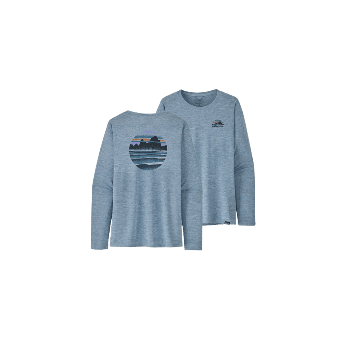 PATAGONIA W CAP COOL DLY GRAPHIC LS IMAGE
