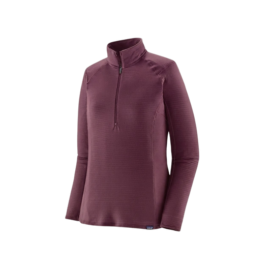PATAGONIA W CAP TW ZIP NECK BERRY FIG