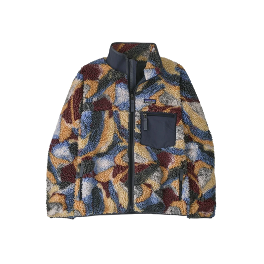 PATAGONIA W CLASSIC RETRO X JKT SMUDGE SMOLDER BLUE