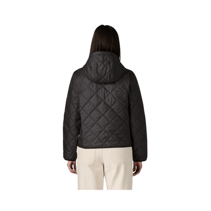 PATAGONIA W DIAMOND QUILTED BOMBER HOODY BACK
