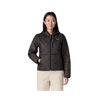 PATAGONIA W DIAMOND QUILTED BOMBER HOODY FRONT