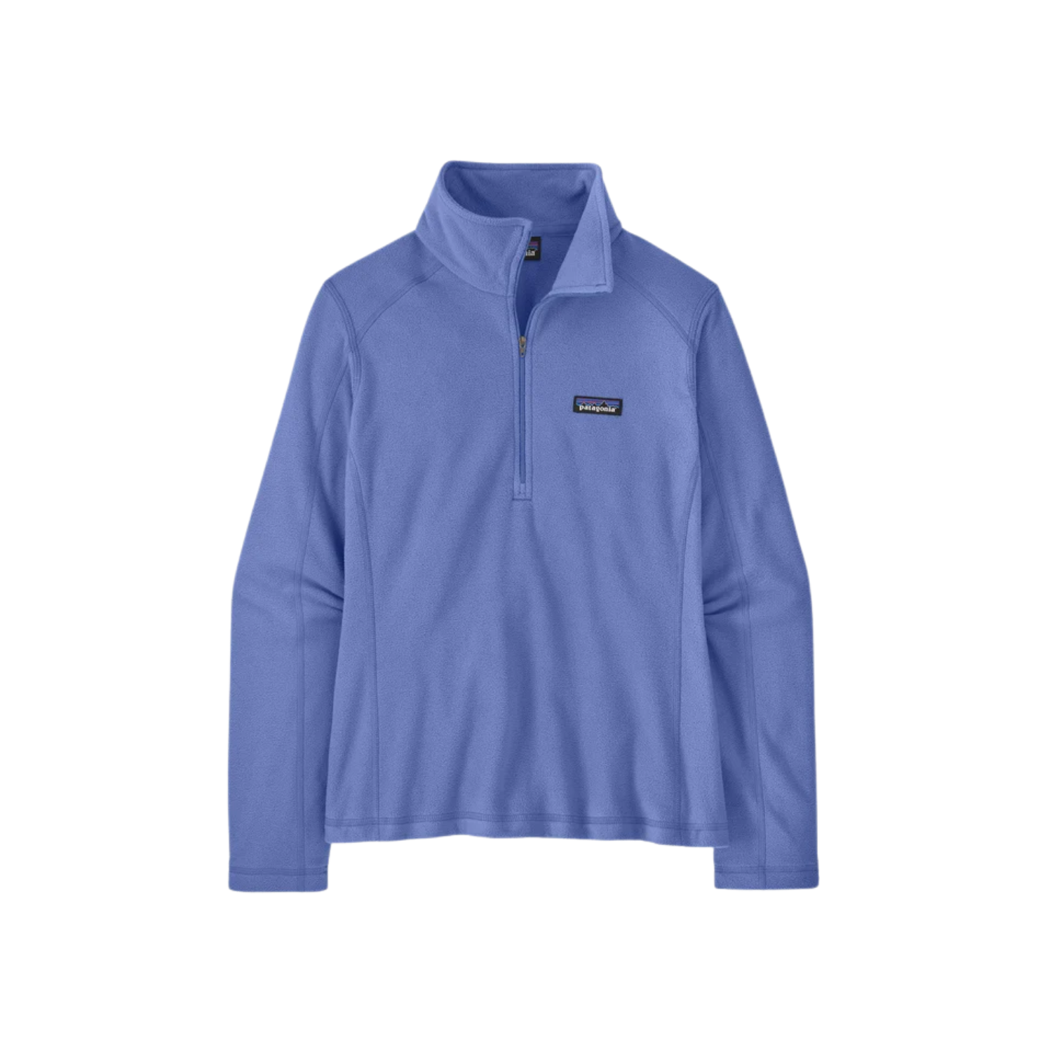 PATAGONIA W MICRO D 1/4 ZIP DIVER BLUE