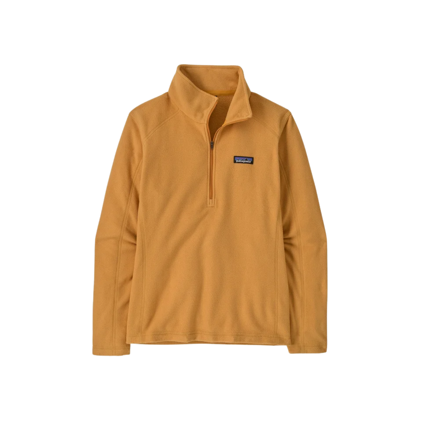 PATAGONIA W MICRO D 1/4 ZIP DRIED MANGO