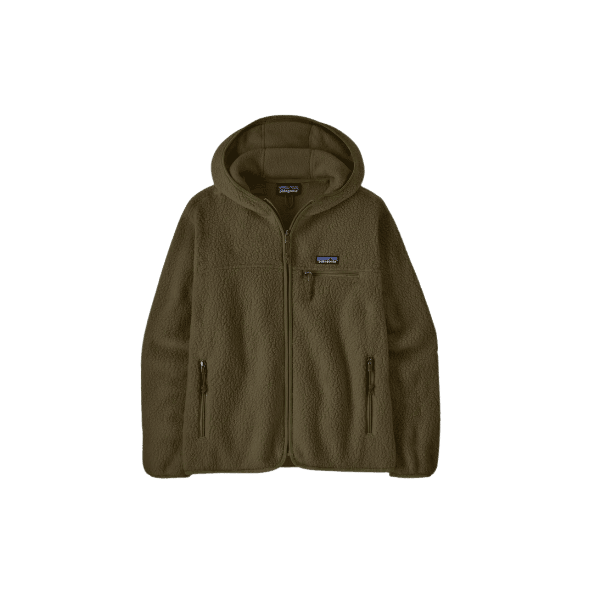 PATAGONIA W RETRO PILE HOODY BASIN GREEN