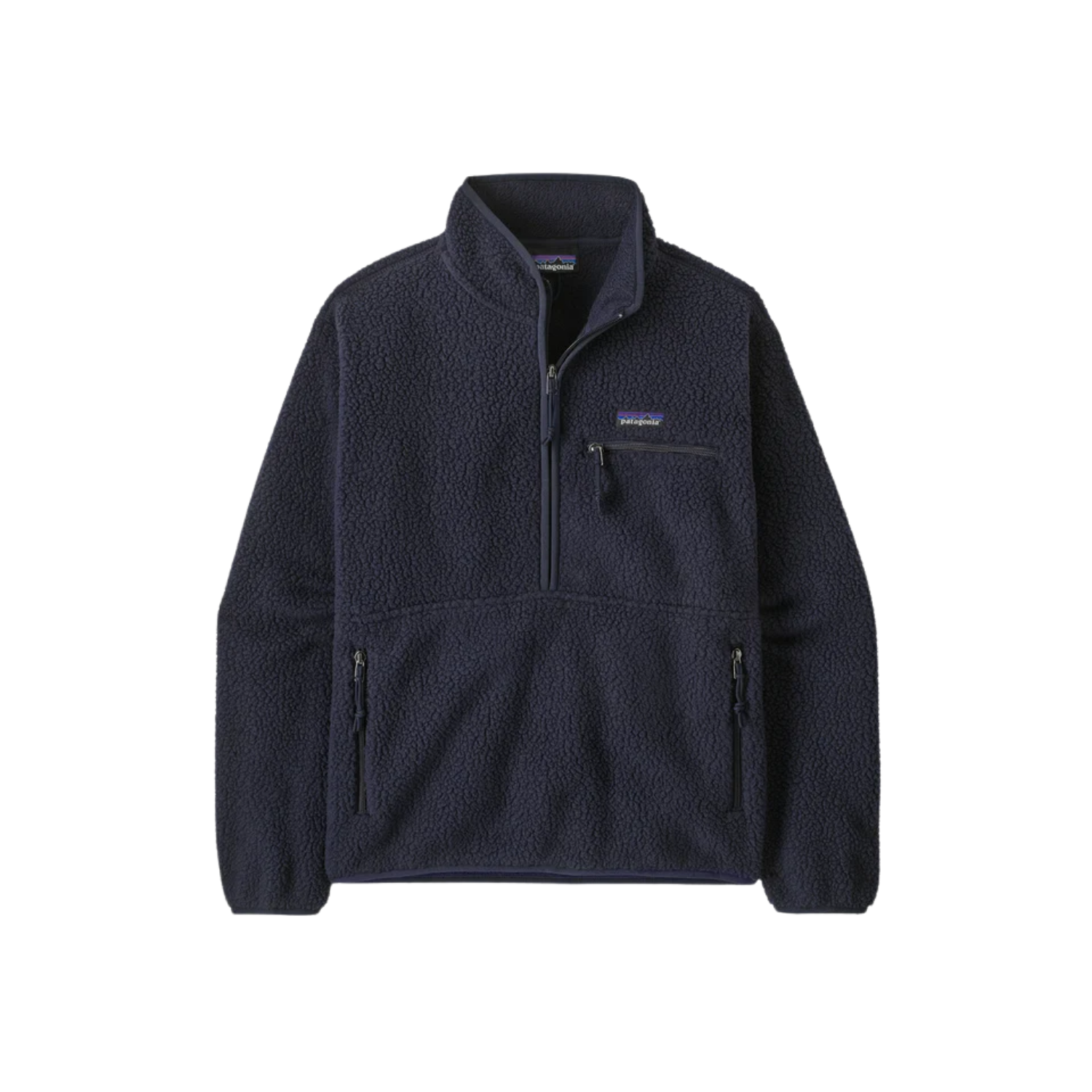PATAGONIA W RETRO PILE MARSUPIAL P/O SUNKEN BLUE