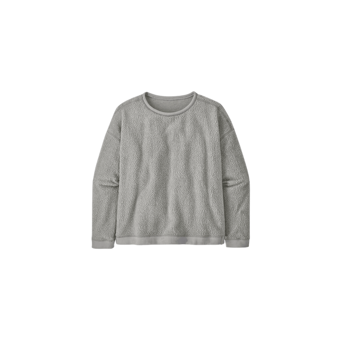 PATAGONIA W SHEARLING CREW SALT GRAY